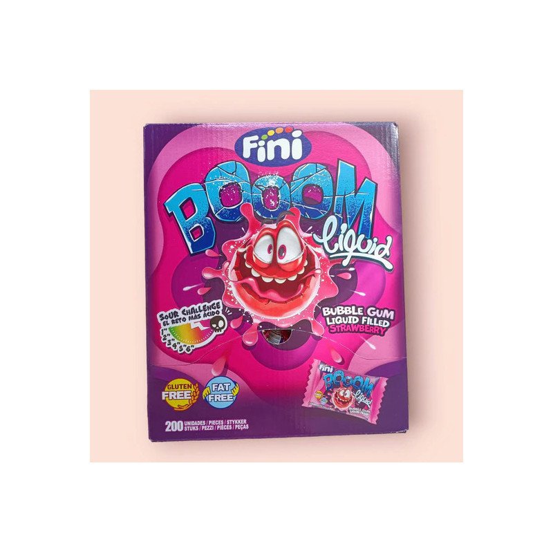 Fini Boom Liquide Fraise