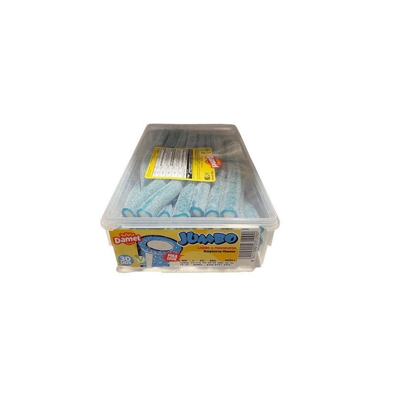 Damel Jumbo FRAMBOISE Acidulés 30 PCS