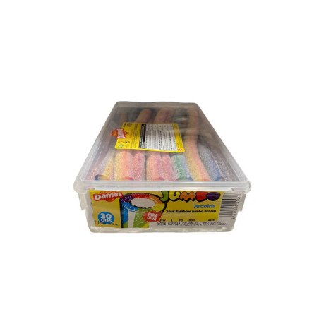 Damel Jumbo MULTICOLORE Acidulés 30 PCS