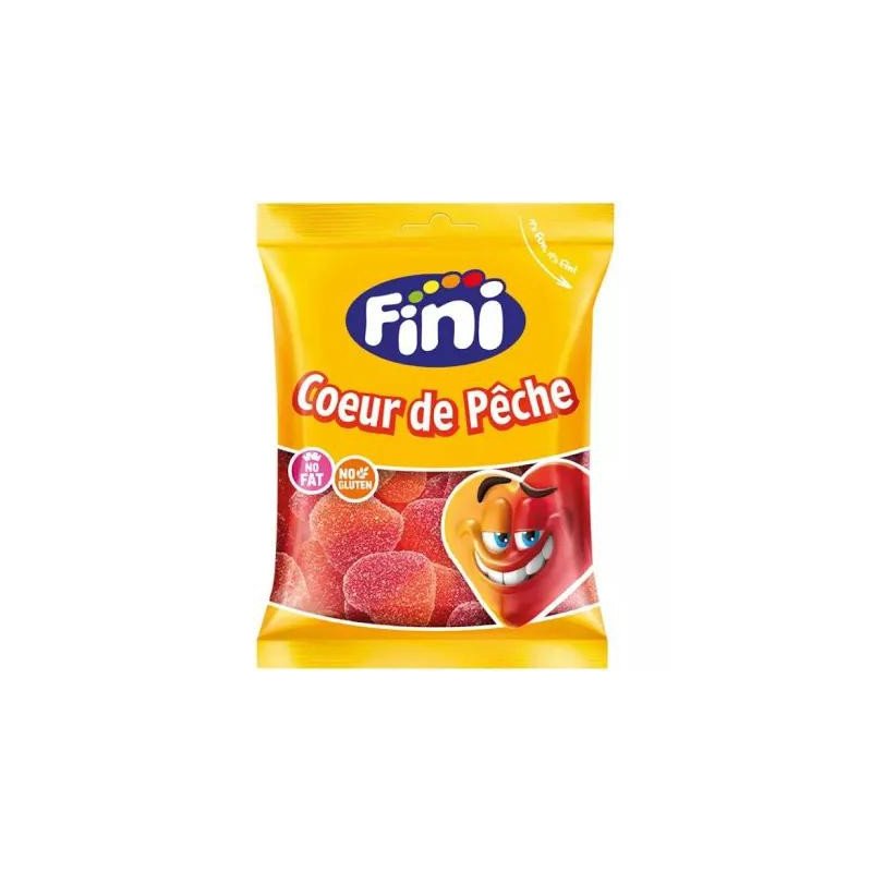 Sachet Fini 90 gr Coeur Pêche