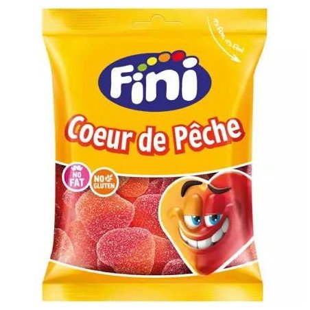 Sachet Fini 90 gr Coeur Pêche