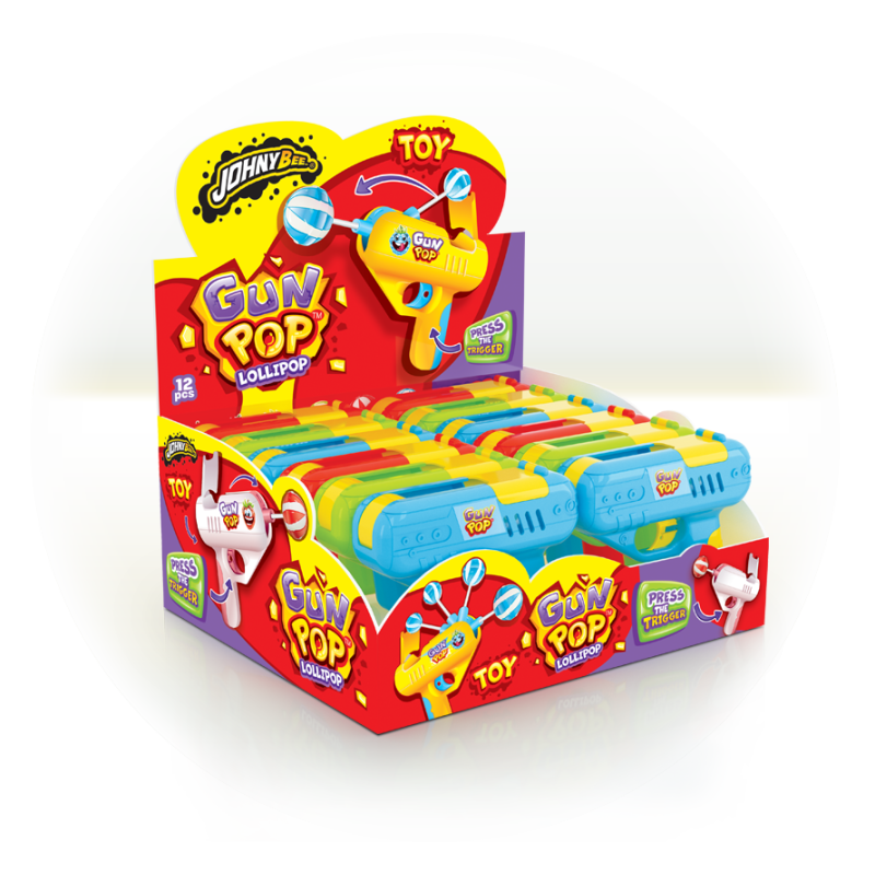 Gun Pop sucette 12 pcs