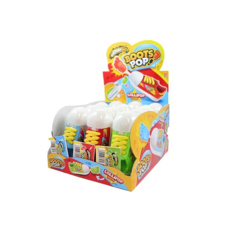 BOOTS POP x 12 PCS