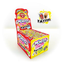 Monster gum tattoo 200 pcs