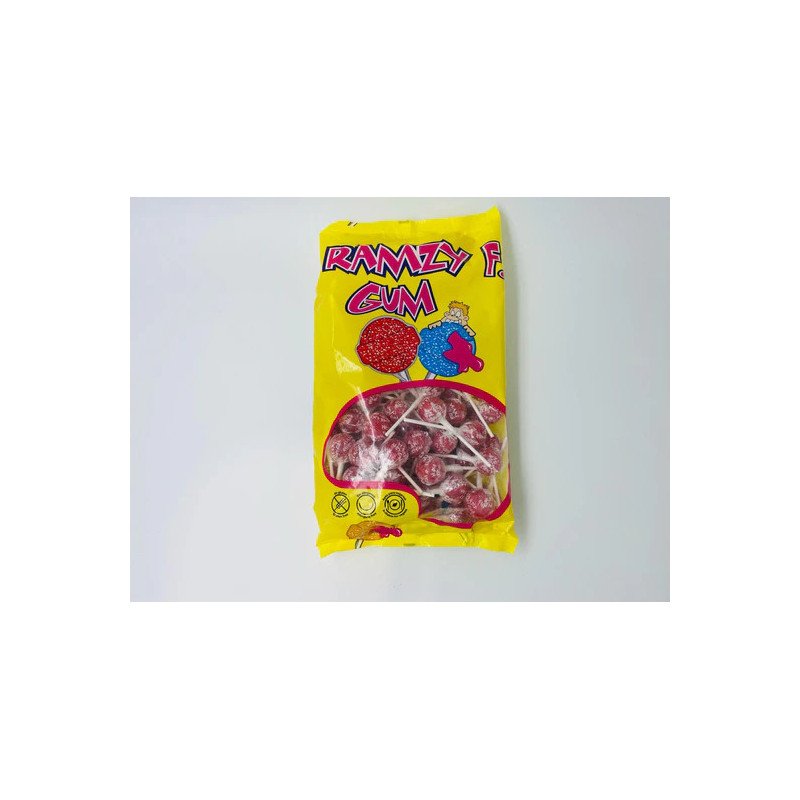 Sac Mini Ramzy Fizzy Gum Fraise
