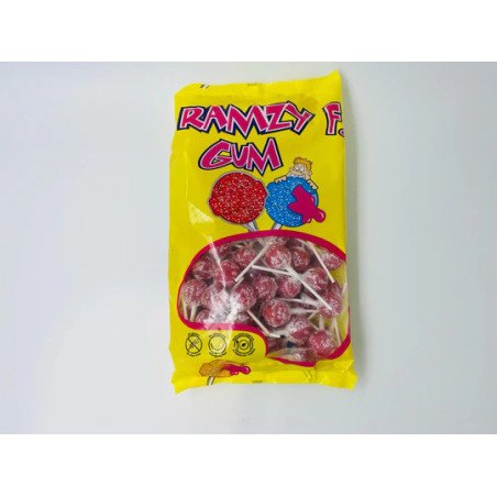 Sac Mini Ramzy Fizzy Gum Fraise