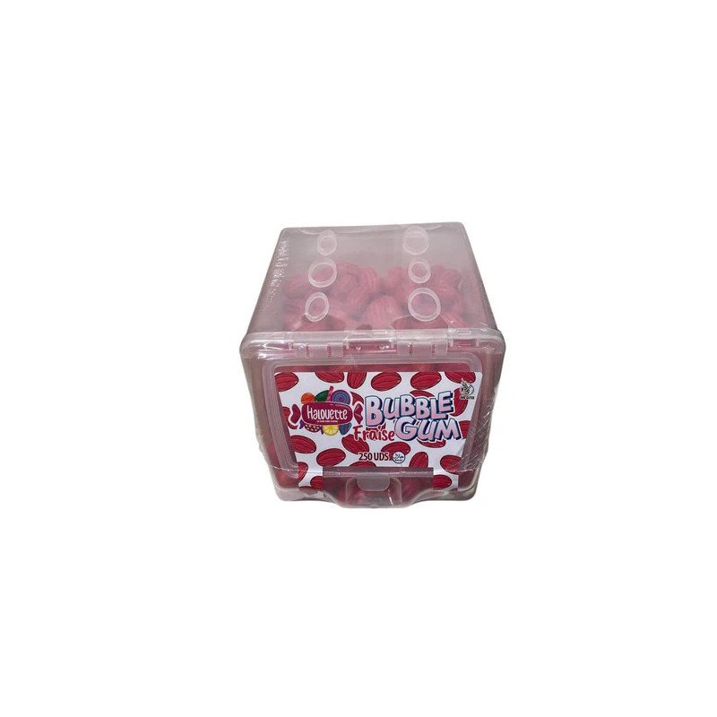Boîte Chewing Gum Acidulés Fraise